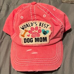 Pink Dog Mom Cap